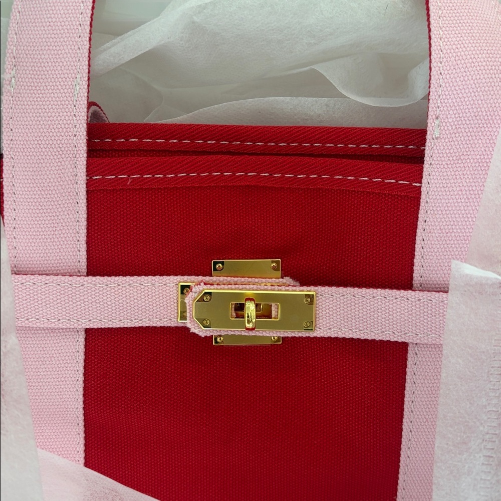 Boatkin – Red & Pink Limited Edition Boat Tote - Picture 9 of 10